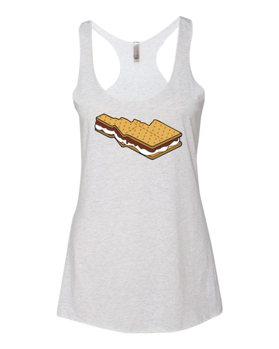 Womens | Racer Tank | S'mores