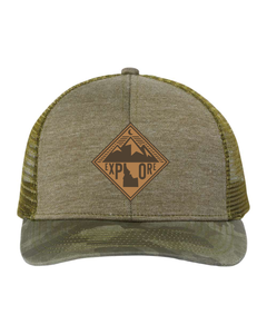 Hats | Curve Bill | Mountains Patch