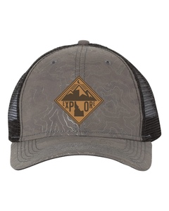 Hats | Curve Bill | Mountains Patch