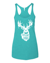 Load image into Gallery viewer, Womens | Racer Tank | Buck