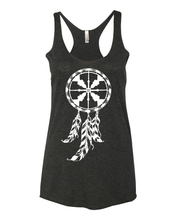 Load image into Gallery viewer, Womens | Racer Tank | Dreamcatcher