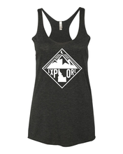 Load image into Gallery viewer, Womens | Racer Tank | Mountains